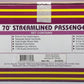 MTH 20-65222 O KCS 70' Streamlined ABS Passenger Car Set (Set of 5)