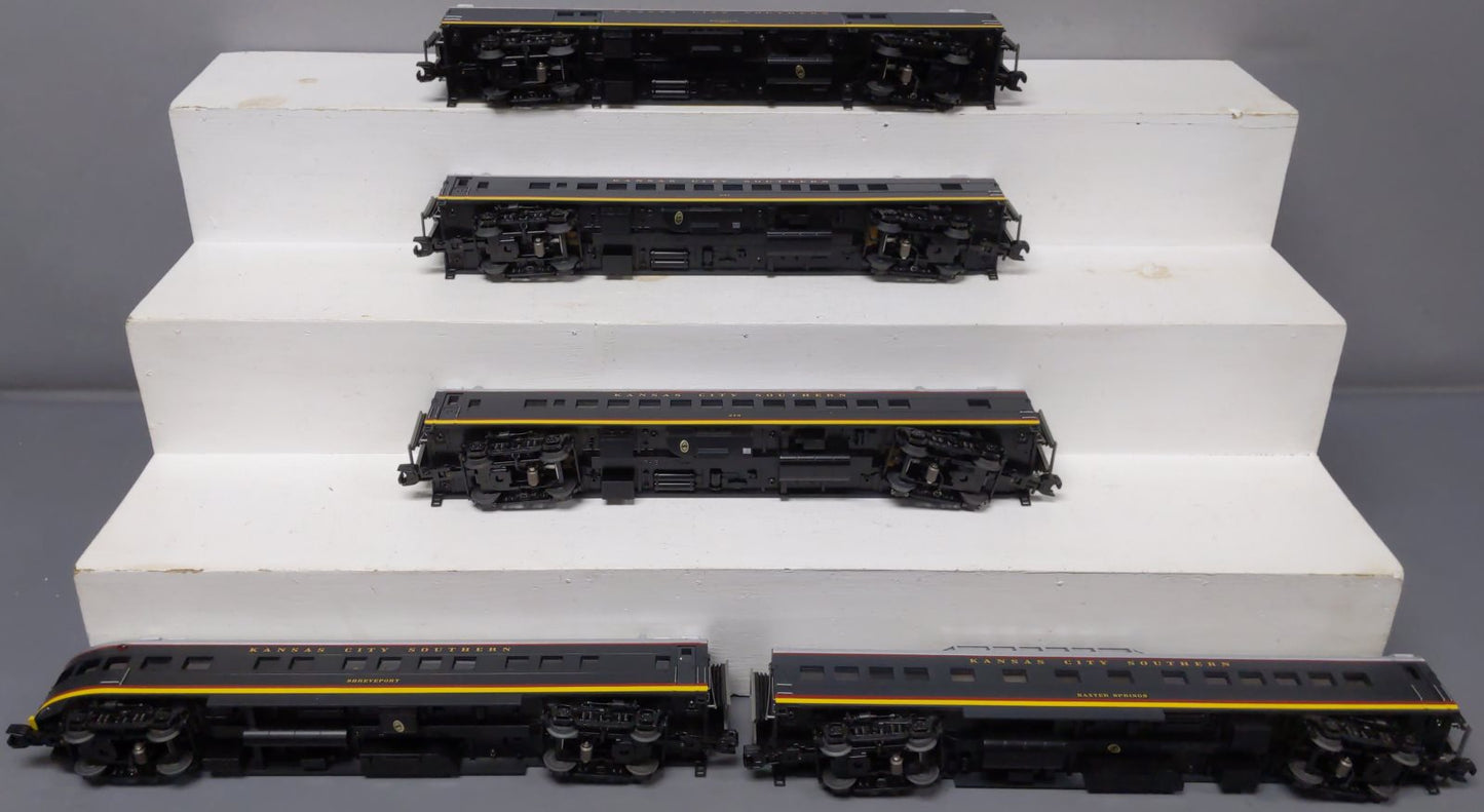 MTH 20-65222 O KCS 70' Streamlined ABS Passenger Car Set (Set of 5)