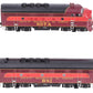 Athearn G2515 HO GM&O F-3A/F-3B Phase 2 Diesel Locomotive #807A, #81B LN/Box