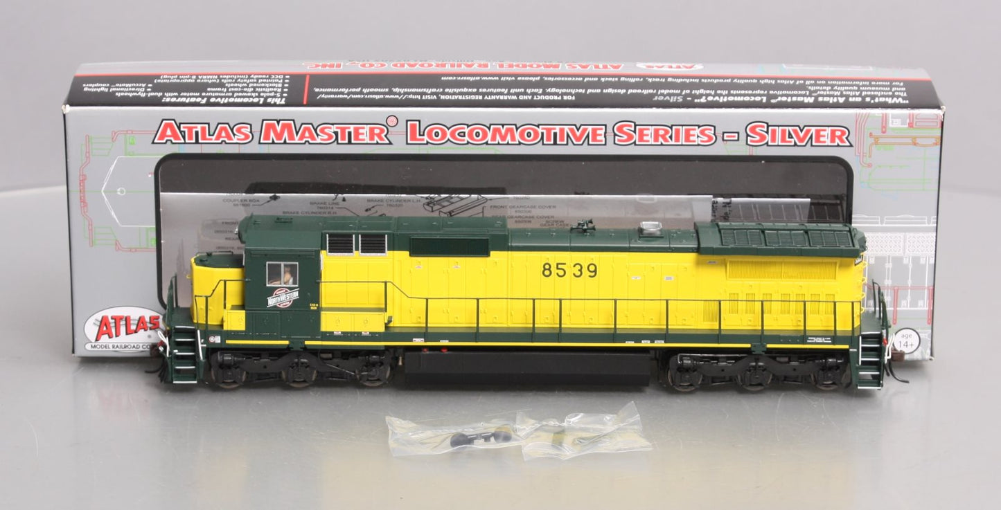 Atlas 10002261 HO Chicago & North Western DASH 8-40C Diesel Locomotive #8539