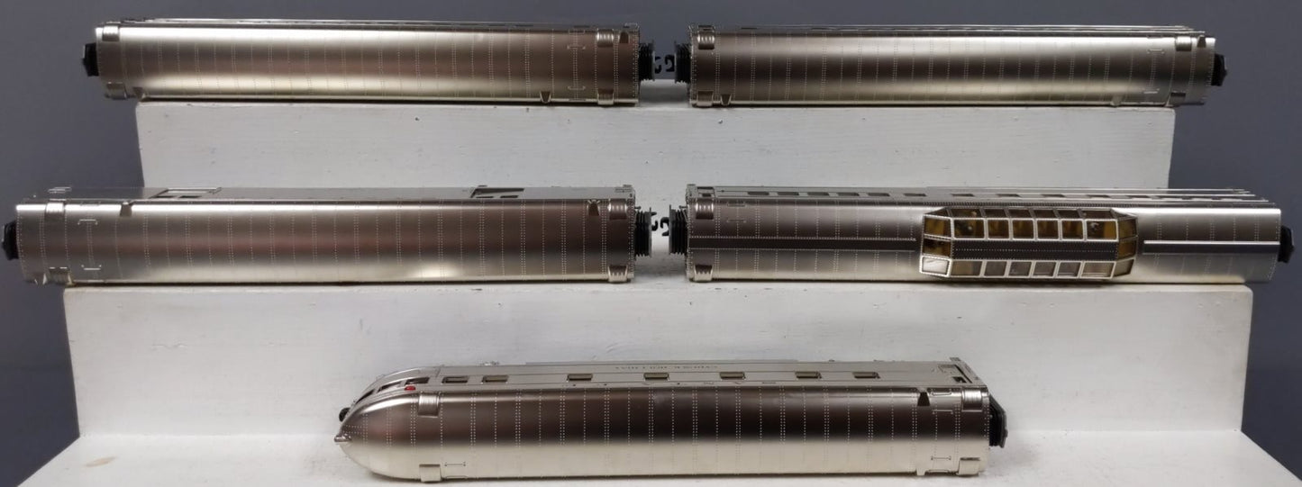 MTH 20-65152 O Santa Fe 70' Streamlined Smooth-Side Passenger Set (Set of 5)