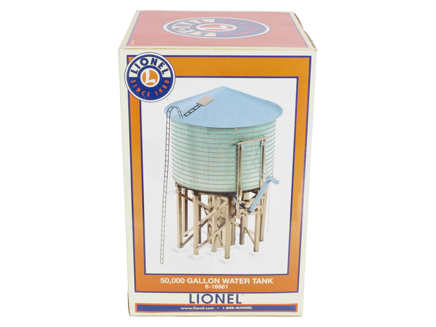 Lionel 6-16861 O Gauge 50,000 Gallon Water Tank LN/Box