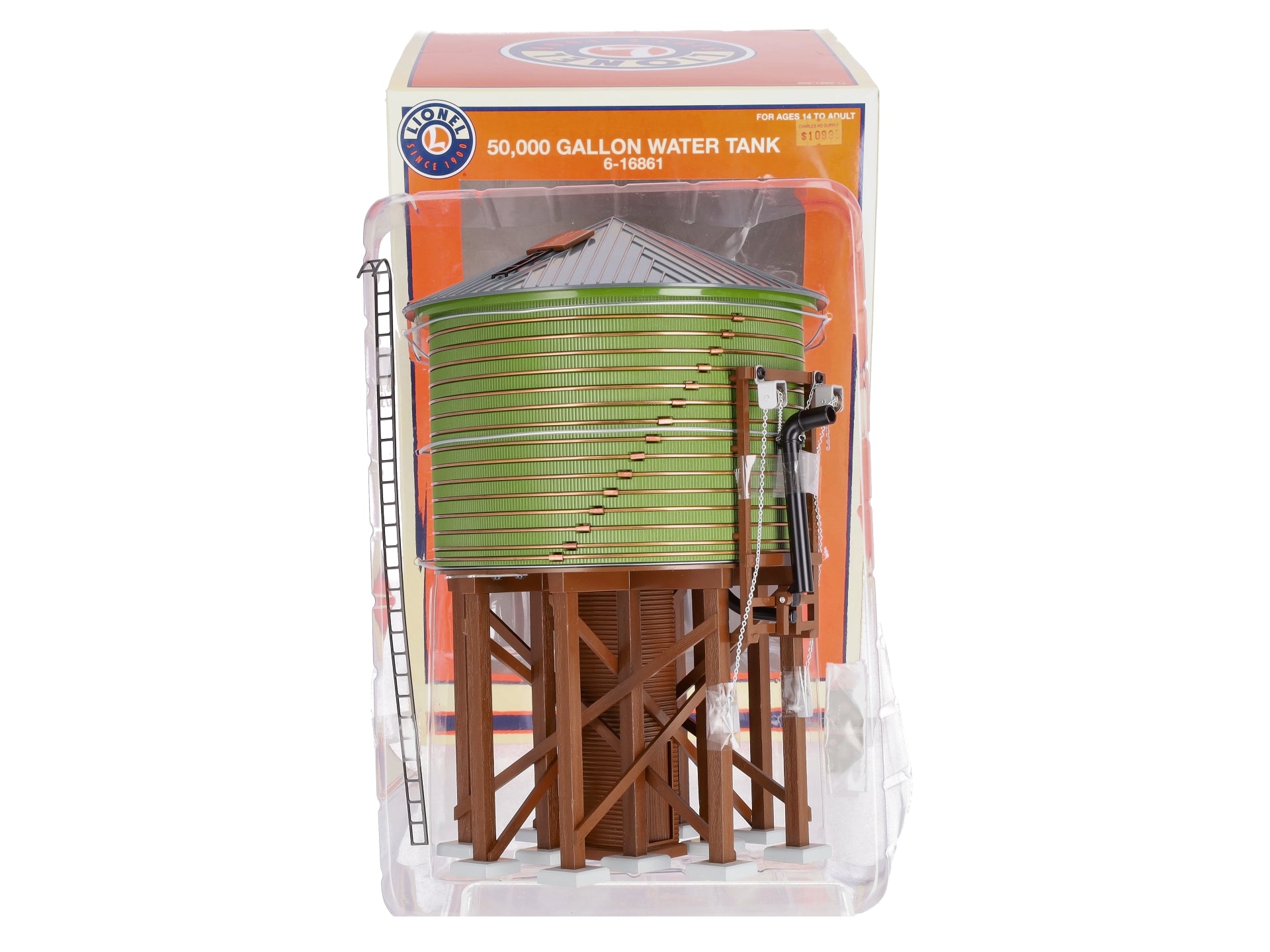 Lionel 6-16861 O Gauge 50,000 Gallon Water Tank LN/Box