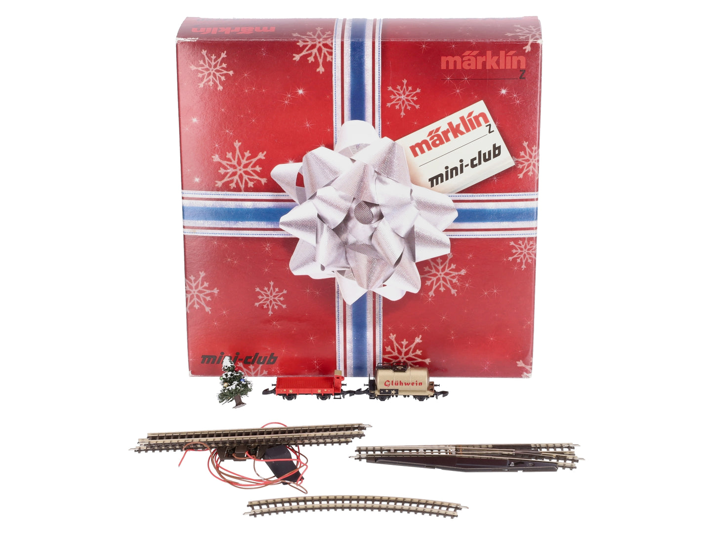 Marklin 82720 Z Christmas Add-On Set Tank Car & Low-Side Gondola