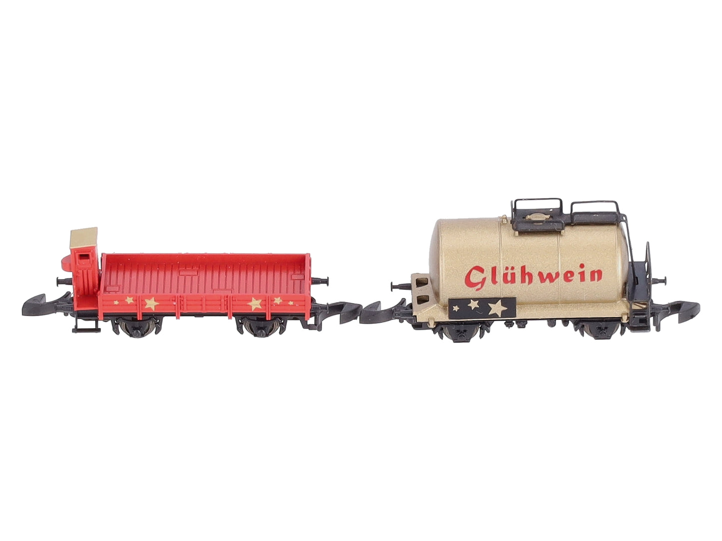 Marklin 82720 Z Christmas Add-On Set Tank Car & Low-Side Gondola