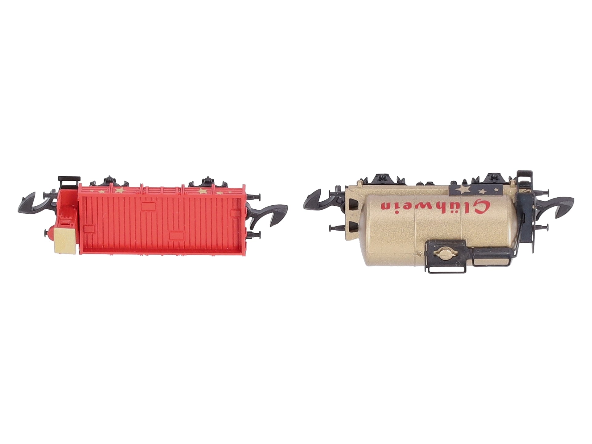 Marklin 82720 Z Christmas Add-On Set Tank Car & Low-Side Gondola