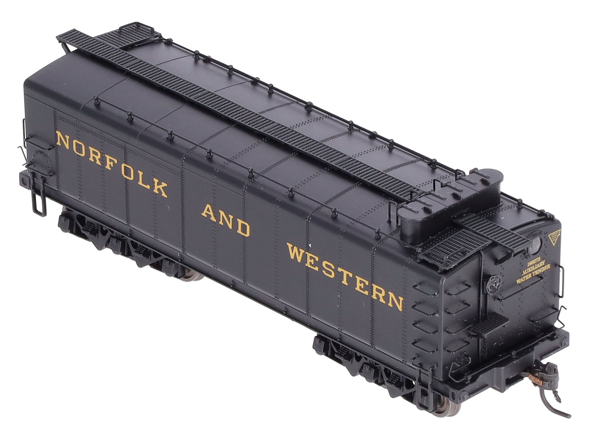 Broadway Limited 4098 HO Norfolk & Western Auxiliary Water Tender #160272