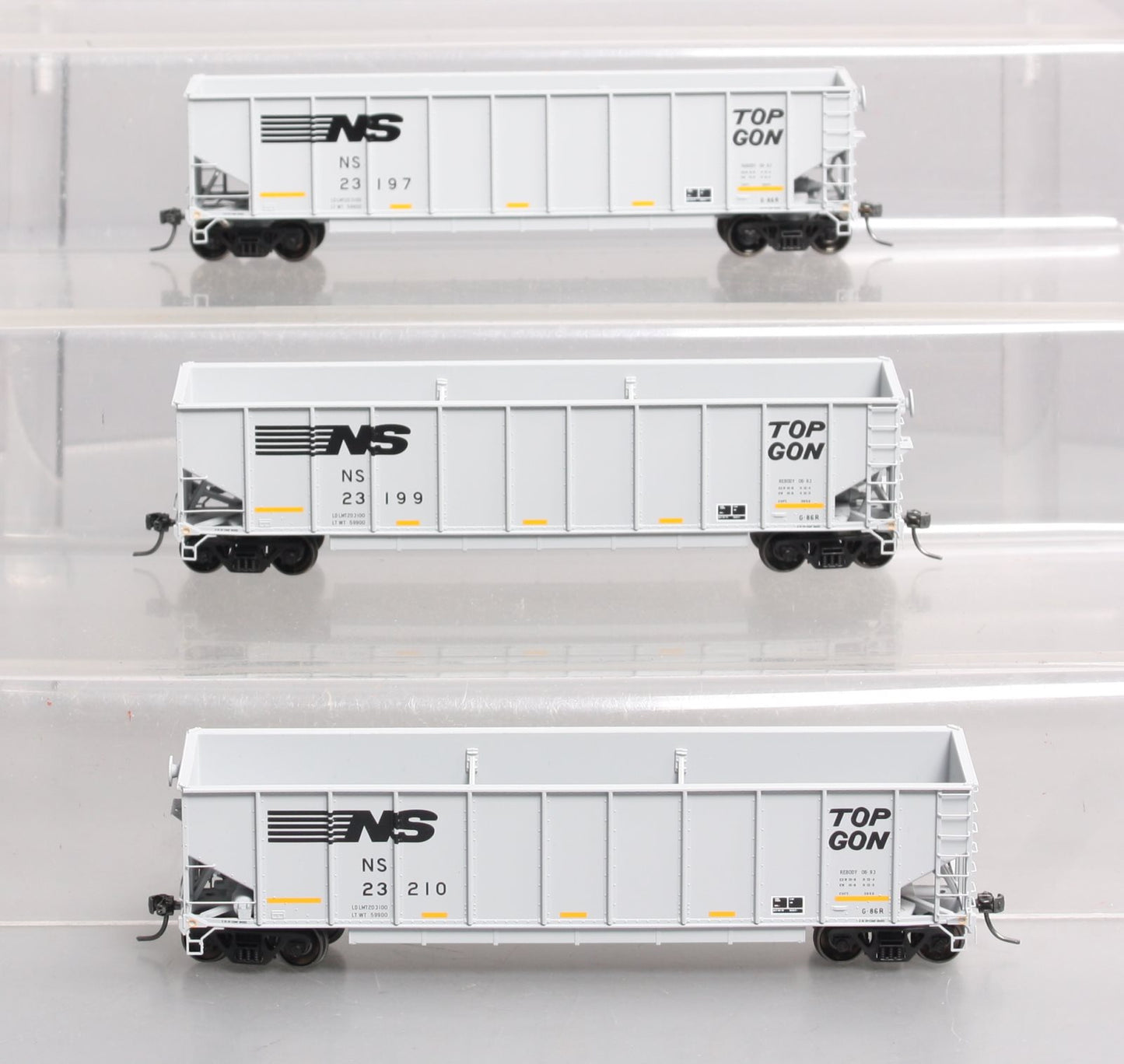 Atlas 20004003 HO Scale Norfolk Southern G-86R Hopper Car Set (Set of 3)