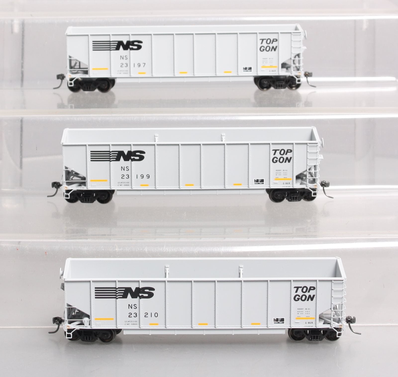 Atlas 20004003 HO Scale Norfolk Southern G-86R Hopper Car Set (Set of 3)