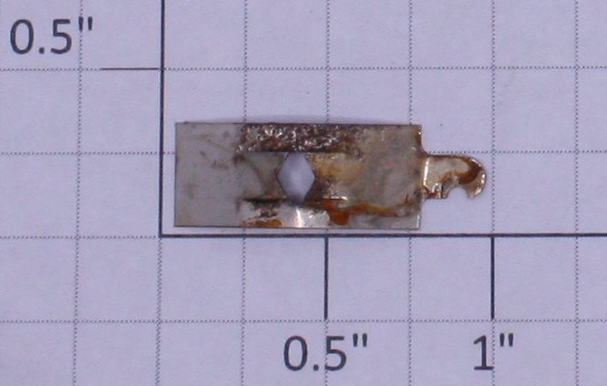 Lionel M-30 Nickel Plated Speed Nut with Solder Lug