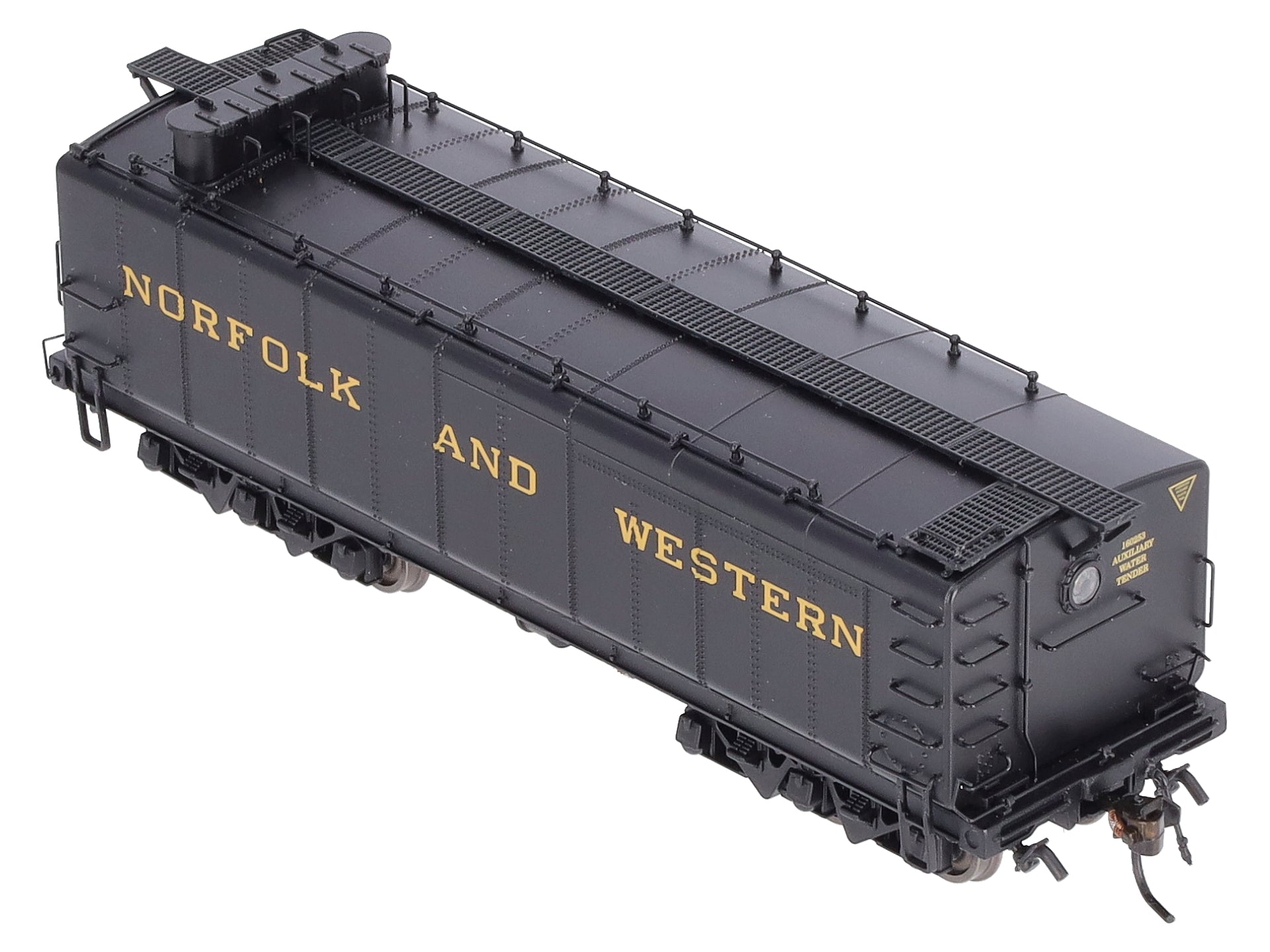 Broadway Limited 4096 HO Norfolk & Western Auxiliary Water Tender #160253