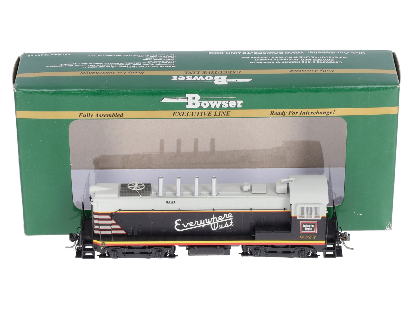 Bowser 24213 HO Chicago, Burlington & Quincy Baldwin VO-1000 #9377