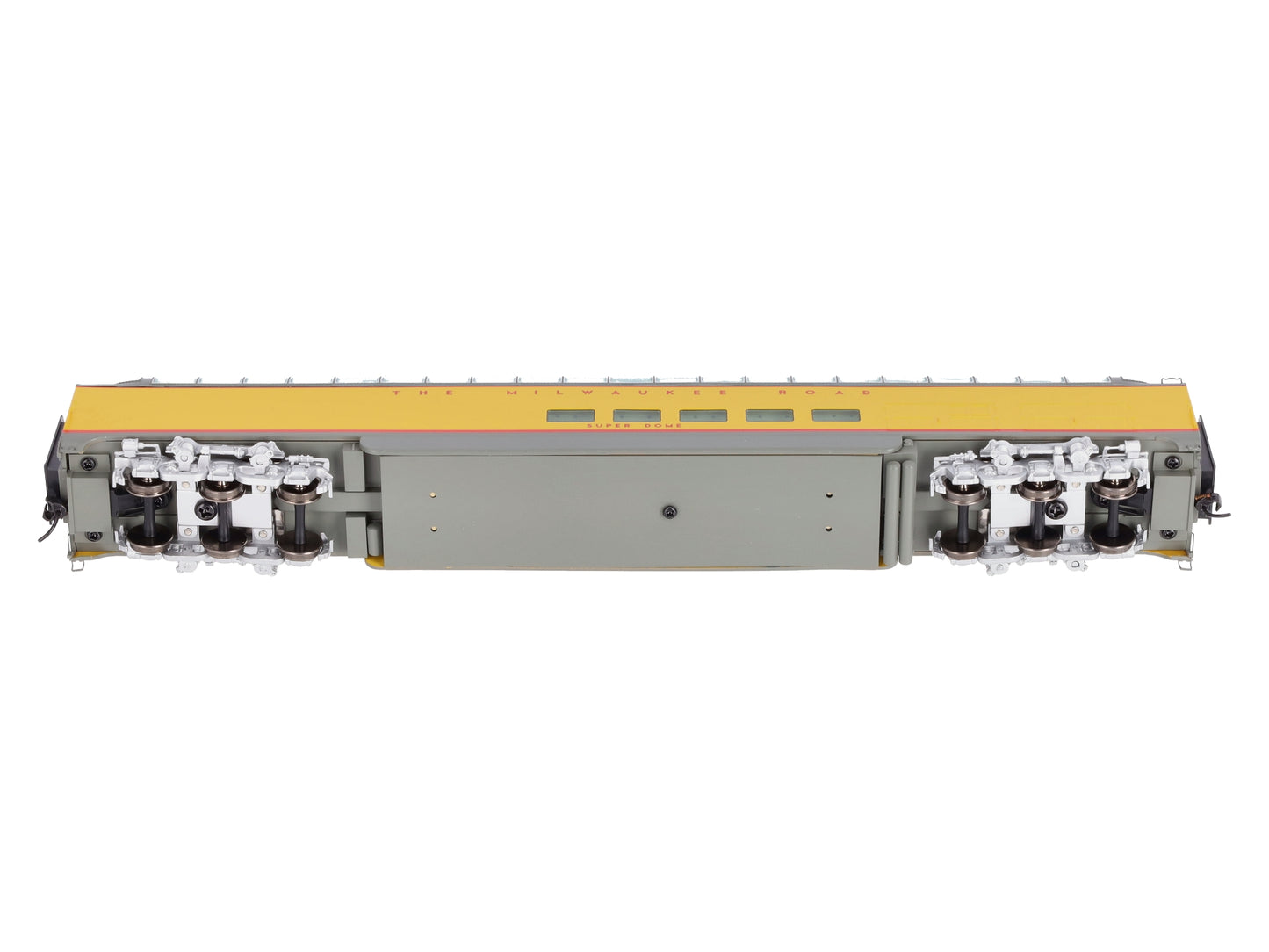 Walthers 920-9125 HO Scale Milwaukee Road 85' Pullman Standard Super Dome