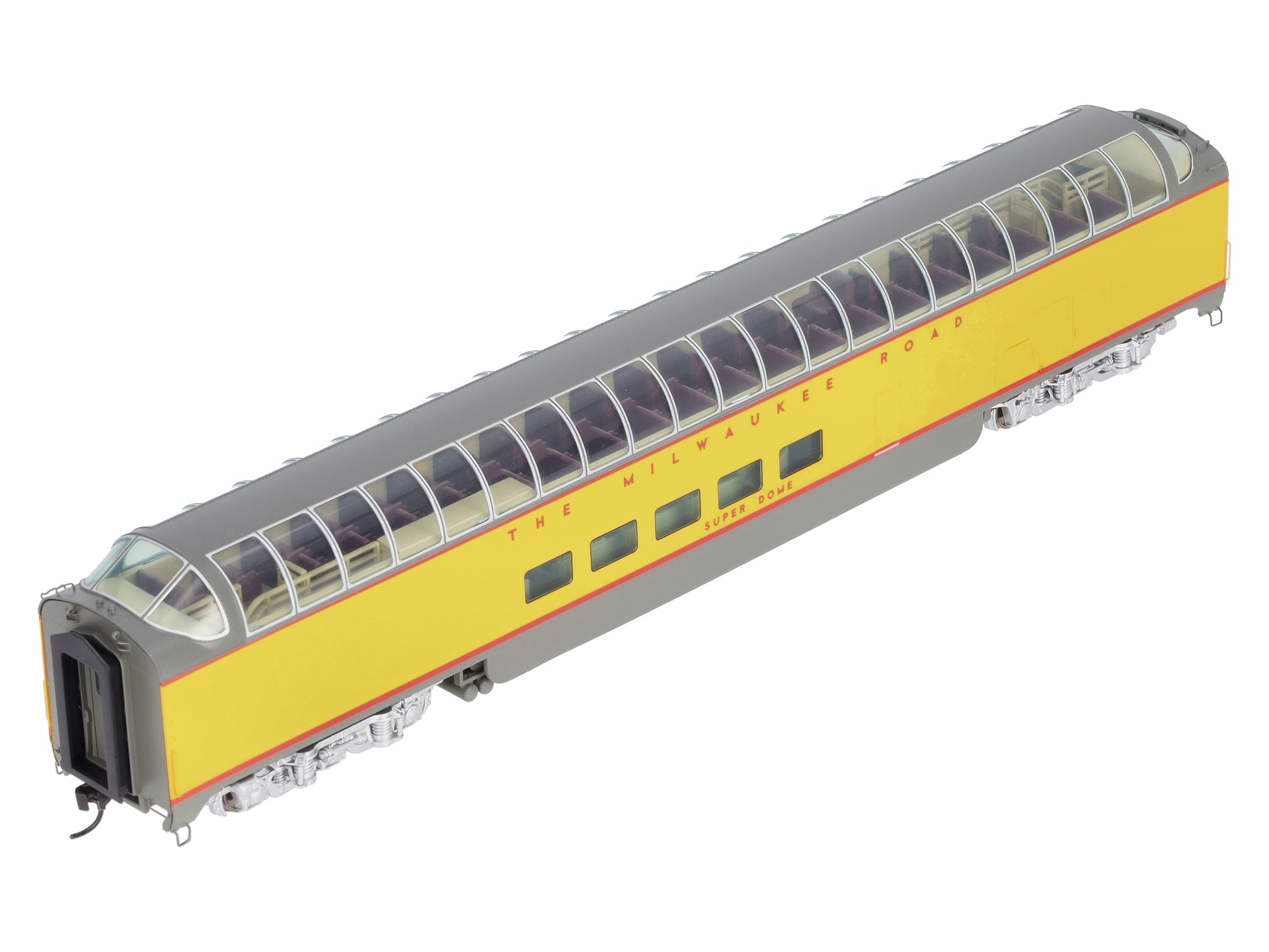 Walthers 920-9125 HO Scale Milwaukee Road 85' Pullman Standard Super Dome