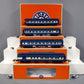 Lionel 6-25655 O CNJ 'Blue Comet' Heavyweight Passenger Cars (Pack of 4) MT/Box
