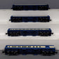 Lionel 6-25655 O CNJ 'Blue Comet' Heavyweight Passenger Cars (Pack of 4) MT/Box