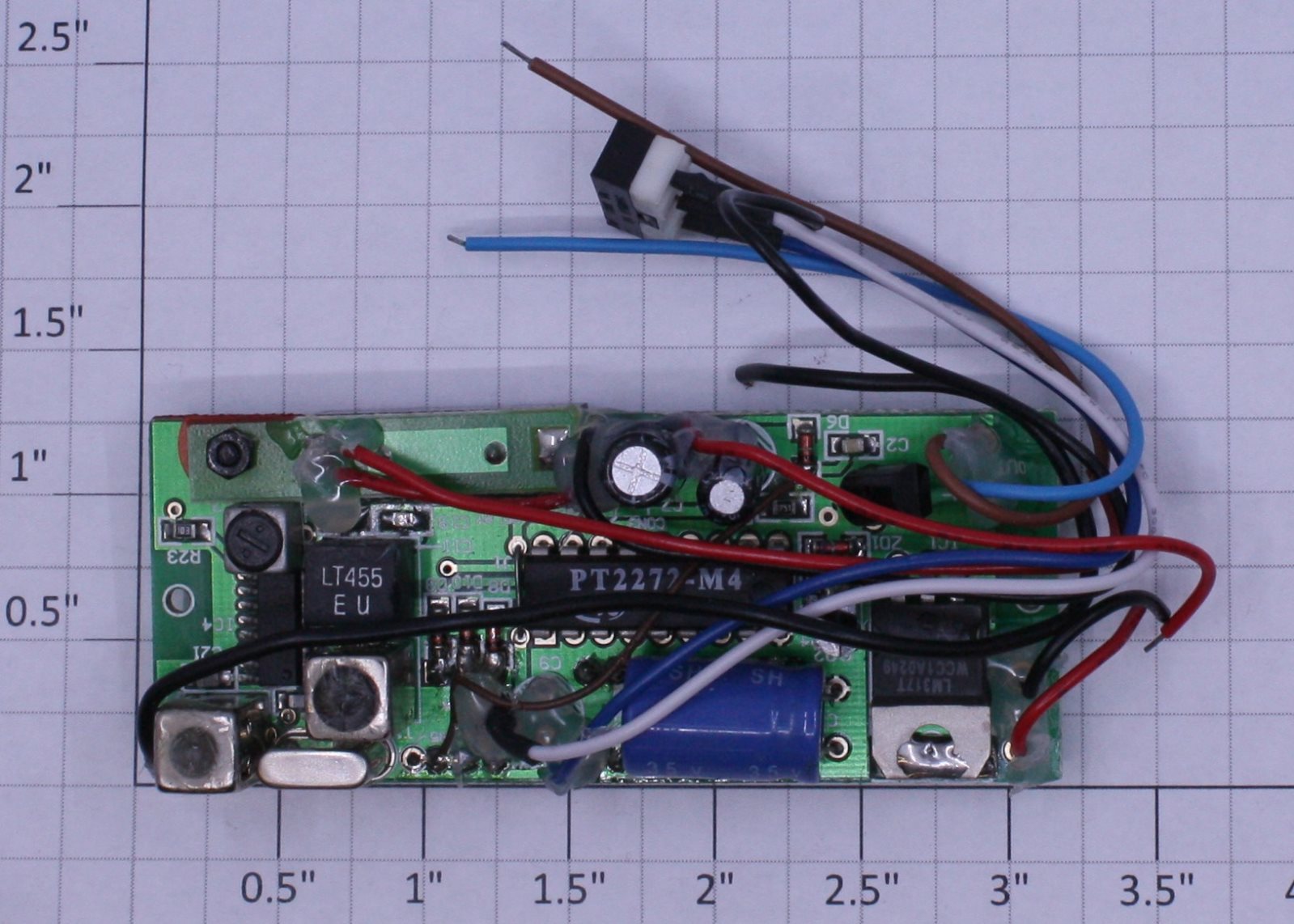 K-Line T712-EX002R4 Operating Box Car & Milk Car PCB Circuit Board Assembly