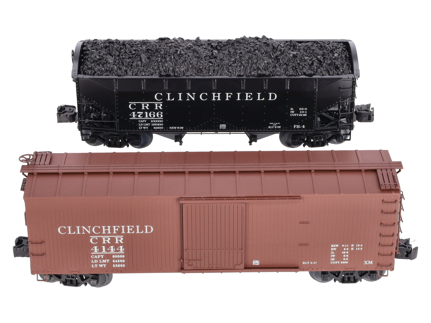 Lionel 6-27061 Clinchfield Steam Freight Cars (Set of 2)
