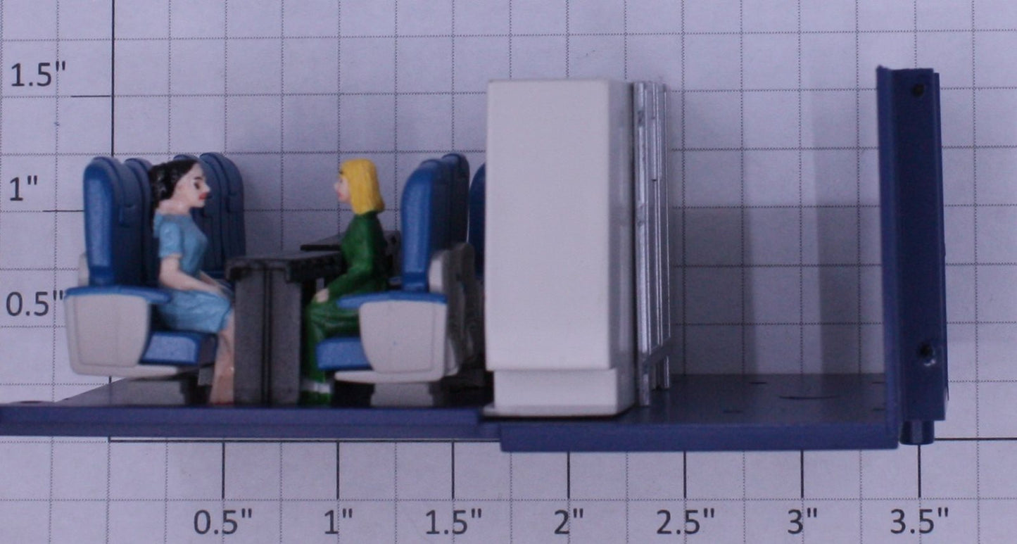 Lionel 15532-27 #3523 Acela Coach Rear Section Interior