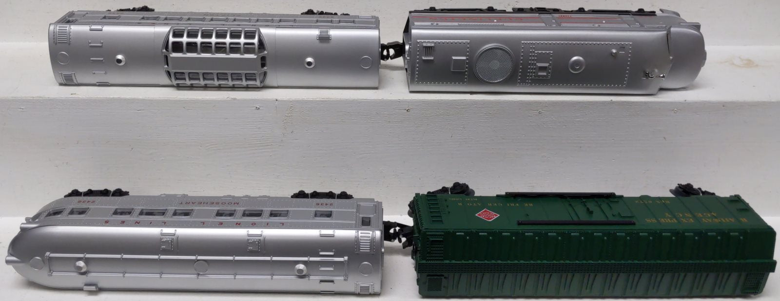 Lionel 6-52528 2010 LCCA Burlington Alco FAA O Gauge Diesel Loco Train Set EX/Box