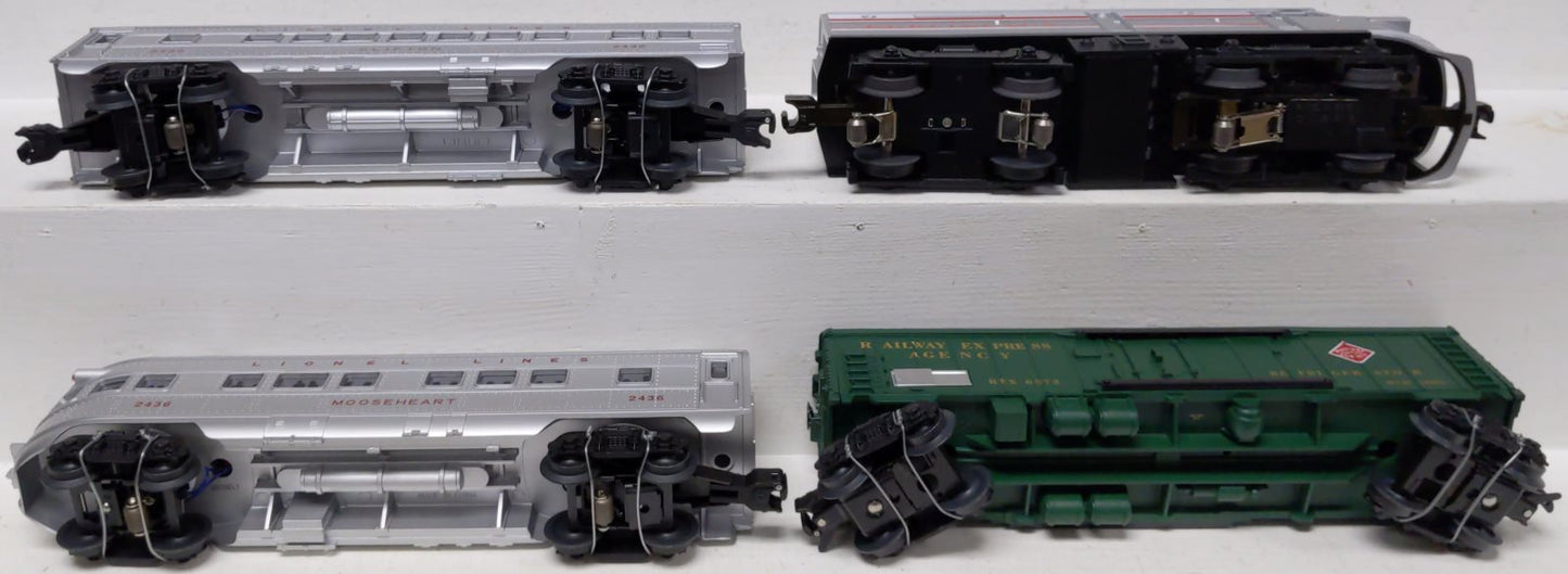 Lionel 6-52528 2010 LCCA Burlington Alco FAA O Gauge Diesel Loco Train Set EX/Box