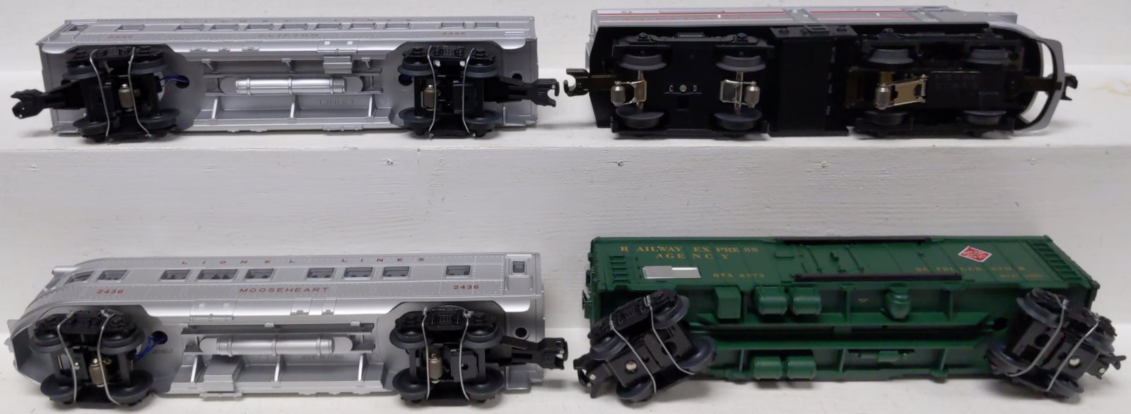 Lionel 6-52528 2010 LCCA Burlington Alco FAA O Gauge Diesel Loco Train Set EX/Box