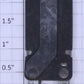 American Flyer 690 Vintage S Gauge Power Track Lockon with Claw Clips