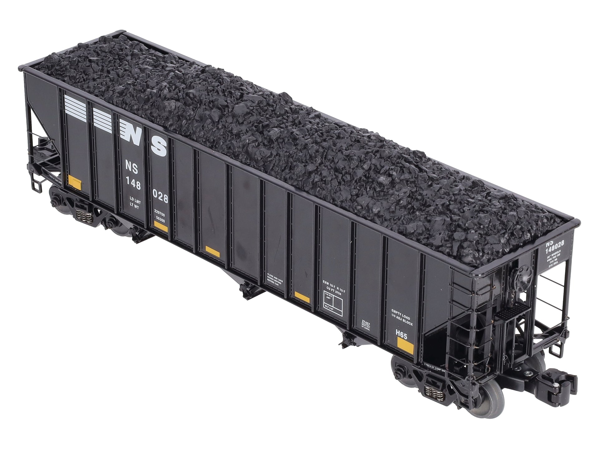 Lionel 6-27457 O Gauge Norfolk Southern 3-Bay Open Hopper #148028