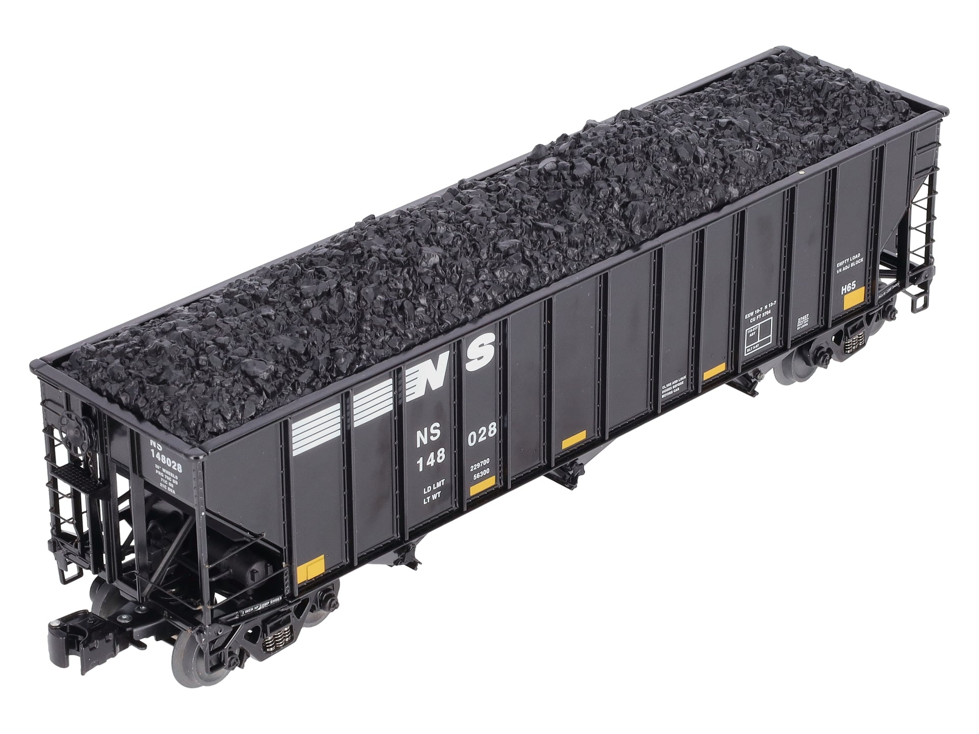 Lionel 6-27457 O Gauge Norfolk Southern 3-Bay Open Hopper #148028