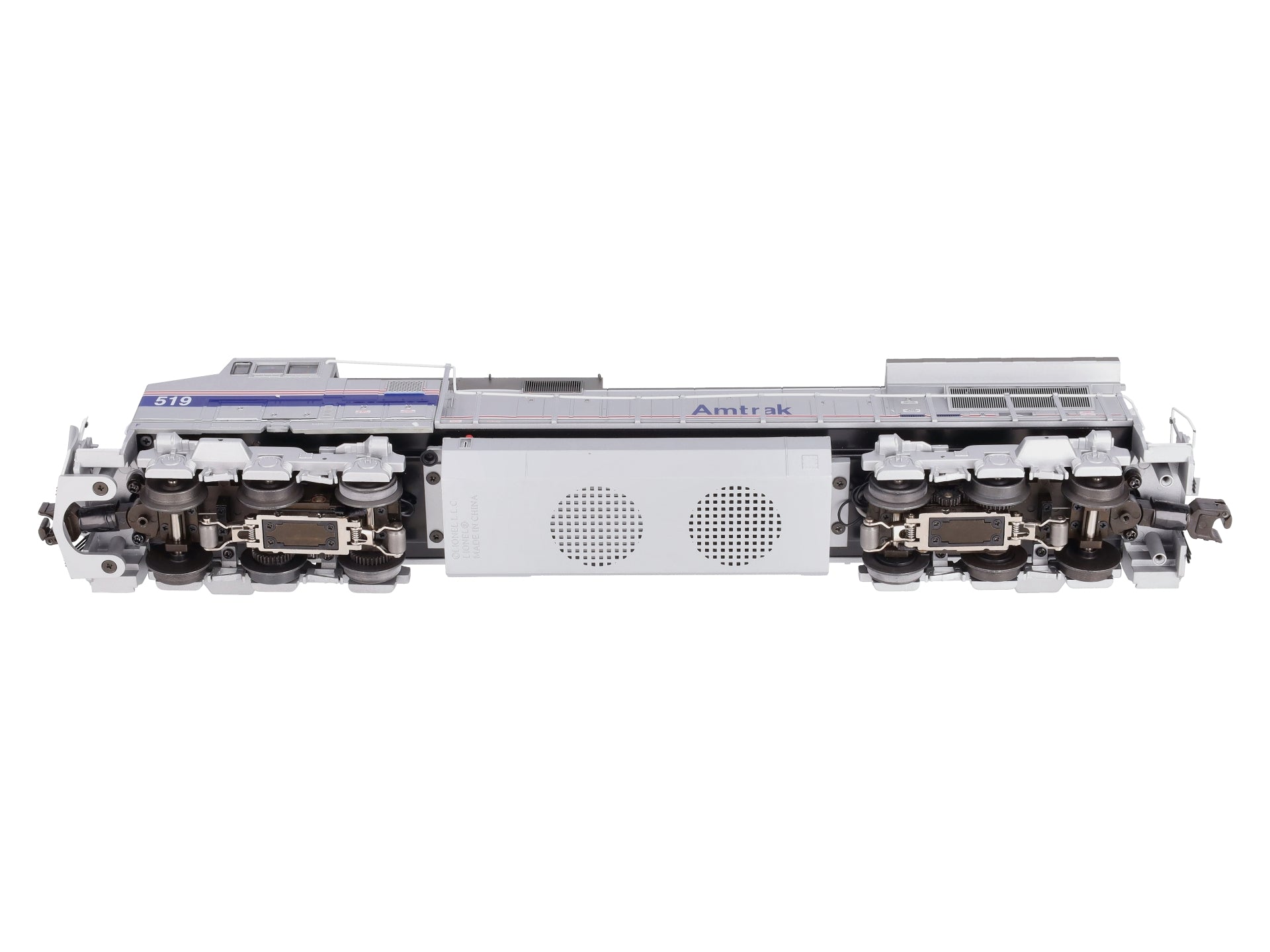 AMTRAK EMD E8/9 Nゲージ Lionel 6-28343 Amtrak Dash 9 Powered Diesel Locomotive #519 – Trainz