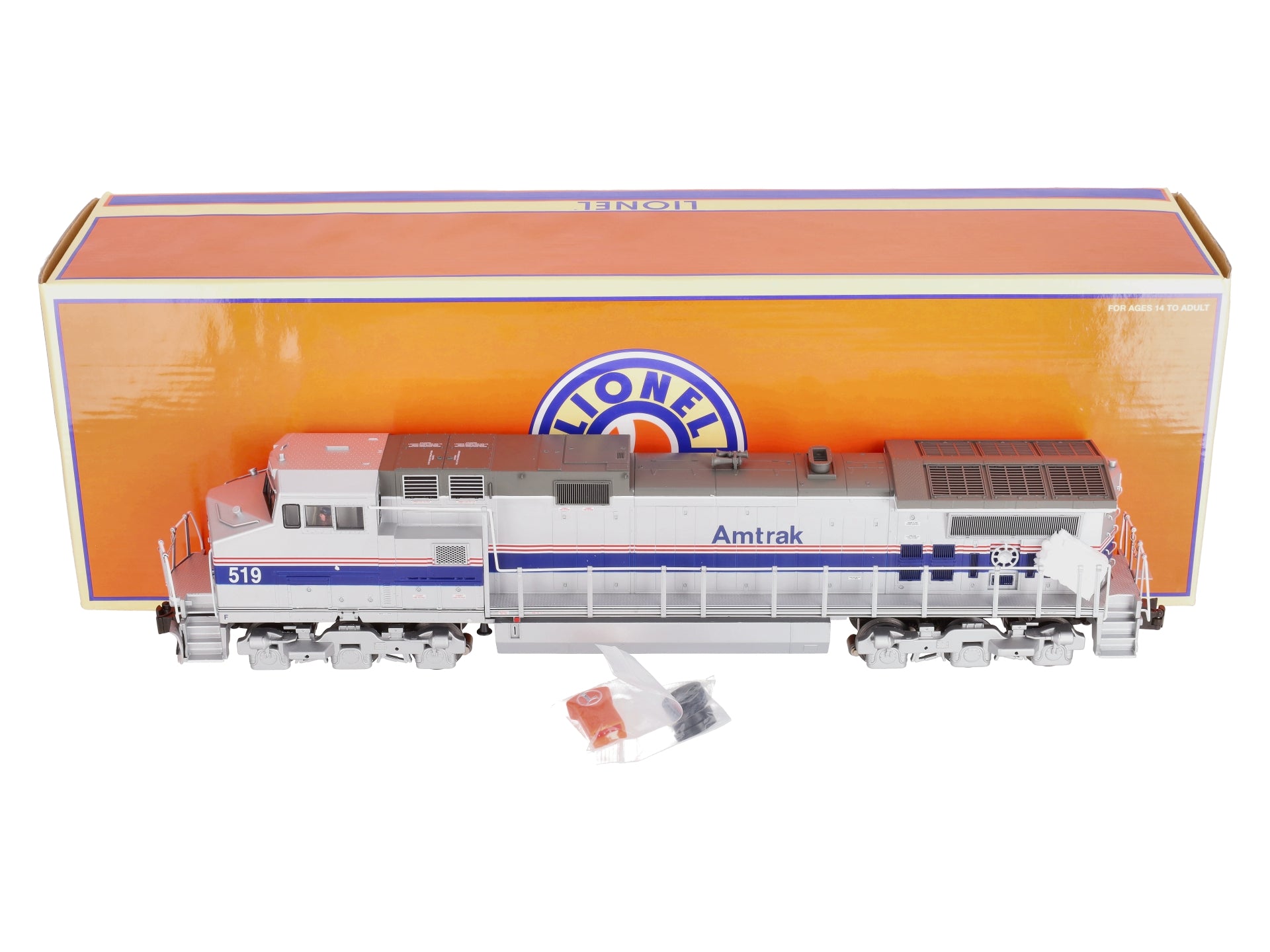 Lionel 6-28343 Amtrak Dash 9 Powered Diesel Locomotive #519