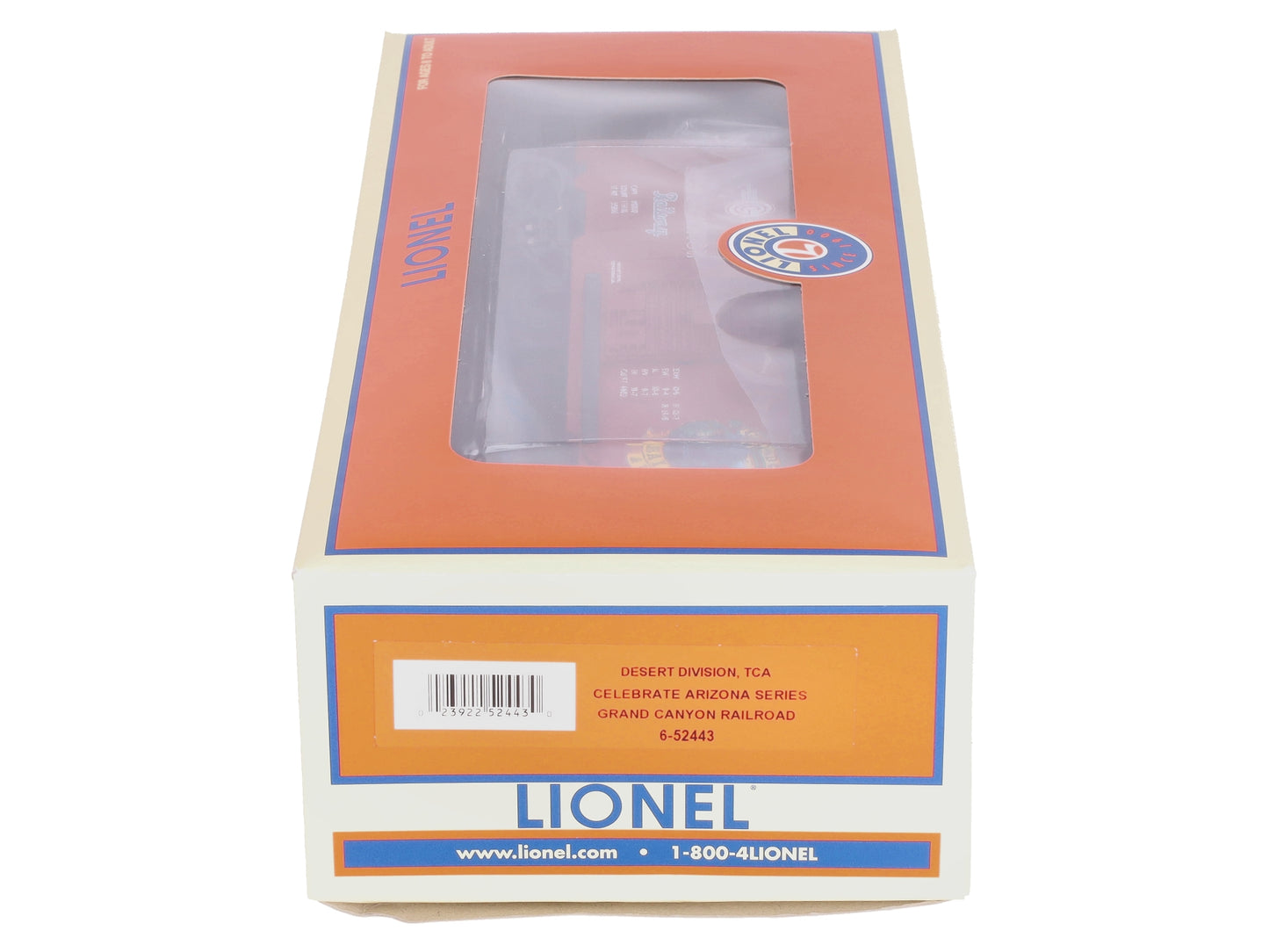 Lionel 6-52443 O Grand Canyon Railroad Box Car Desert Division TCA LN/Box