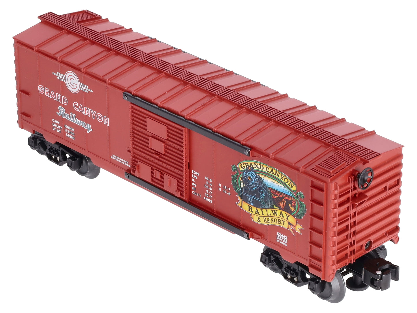 Lionel 6-52443 O Grand Canyon Railroad Box Car Desert Division TCA LN/Box