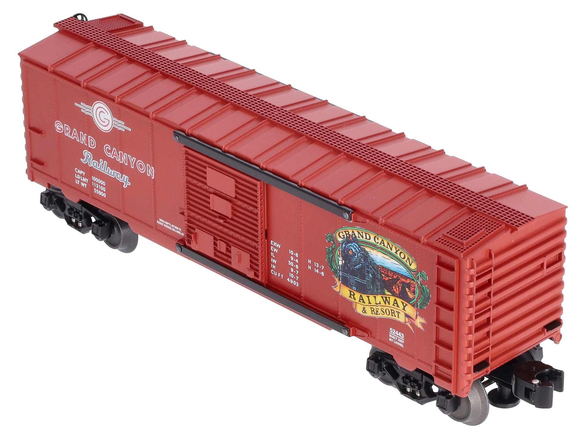 Lionel 6-52443 O Grand Canyon Railroad Box Car Desert Division TCA LN/Box
