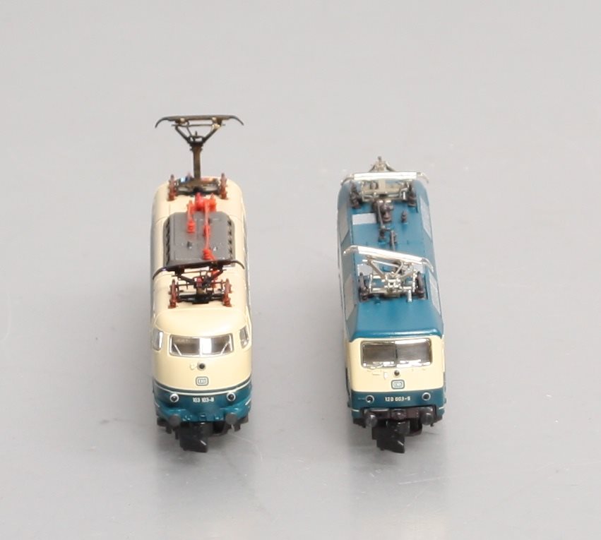 Marklin 88179 Z Deutsche Bahn 2014 Toy Fair Locomotive Electric (Set of 2) LN/Box