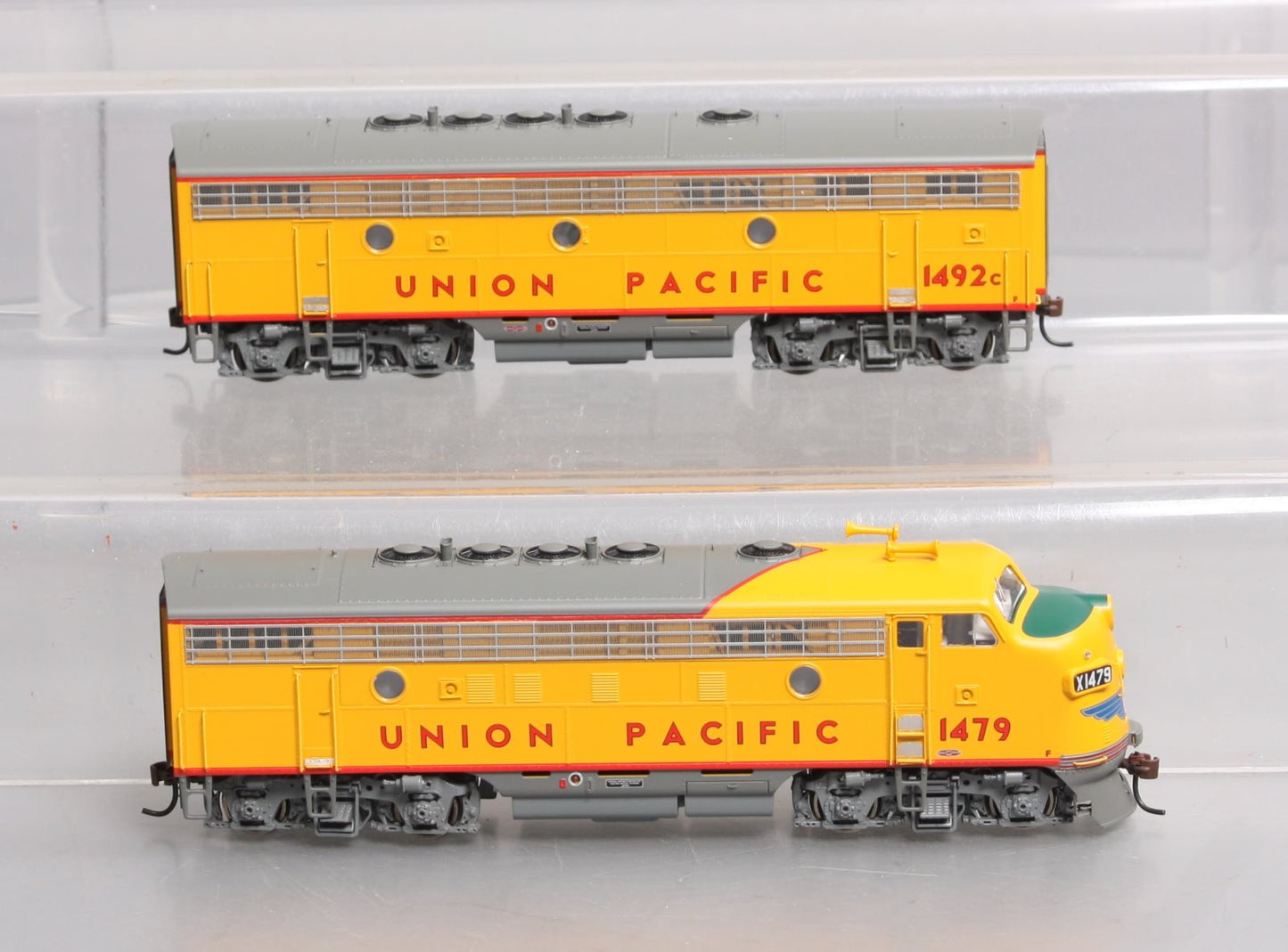 Athearn G1625 HO Scale Union Pacific F-7A/B Diesel Locomotive Set #1479/1492C LN/Box