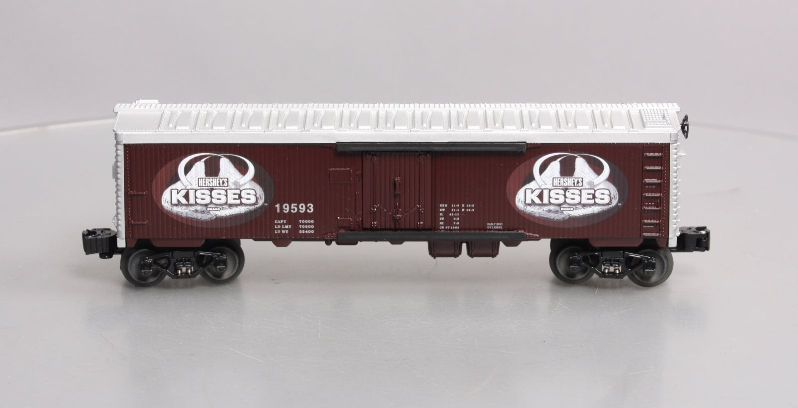 Lionel 6-19593 O Gauge Hershey's Kisses Wood Reefer LN/Box