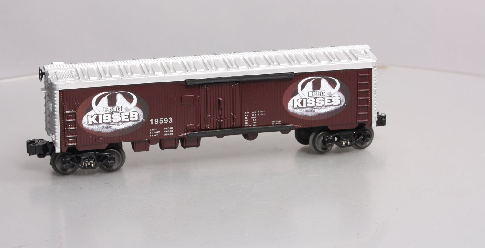 Lionel 6-19593 O Gauge Hershey's Kisses Wood Reefer LN/Box