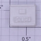 K-Line RA-31 Unpainted Plastic Police Mailbox