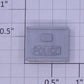 K-Line RA-31 Unpainted Gray Plastic Police Mailbox