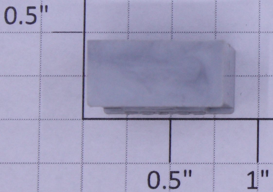 K-Line RA-31 Unpainted Gray Plastic Police Mailbox