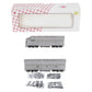 Stewart 5600 HO Undecorated Diesel EMD F7 Phase I-Early A/B Set Single Nose