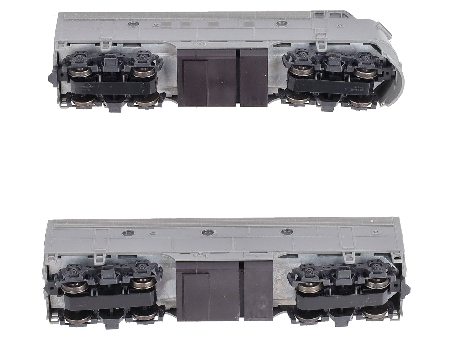 Stewart 5600 HO Undecorated Diesel EMD F7 Phase I-Early A/B Set Single Nose