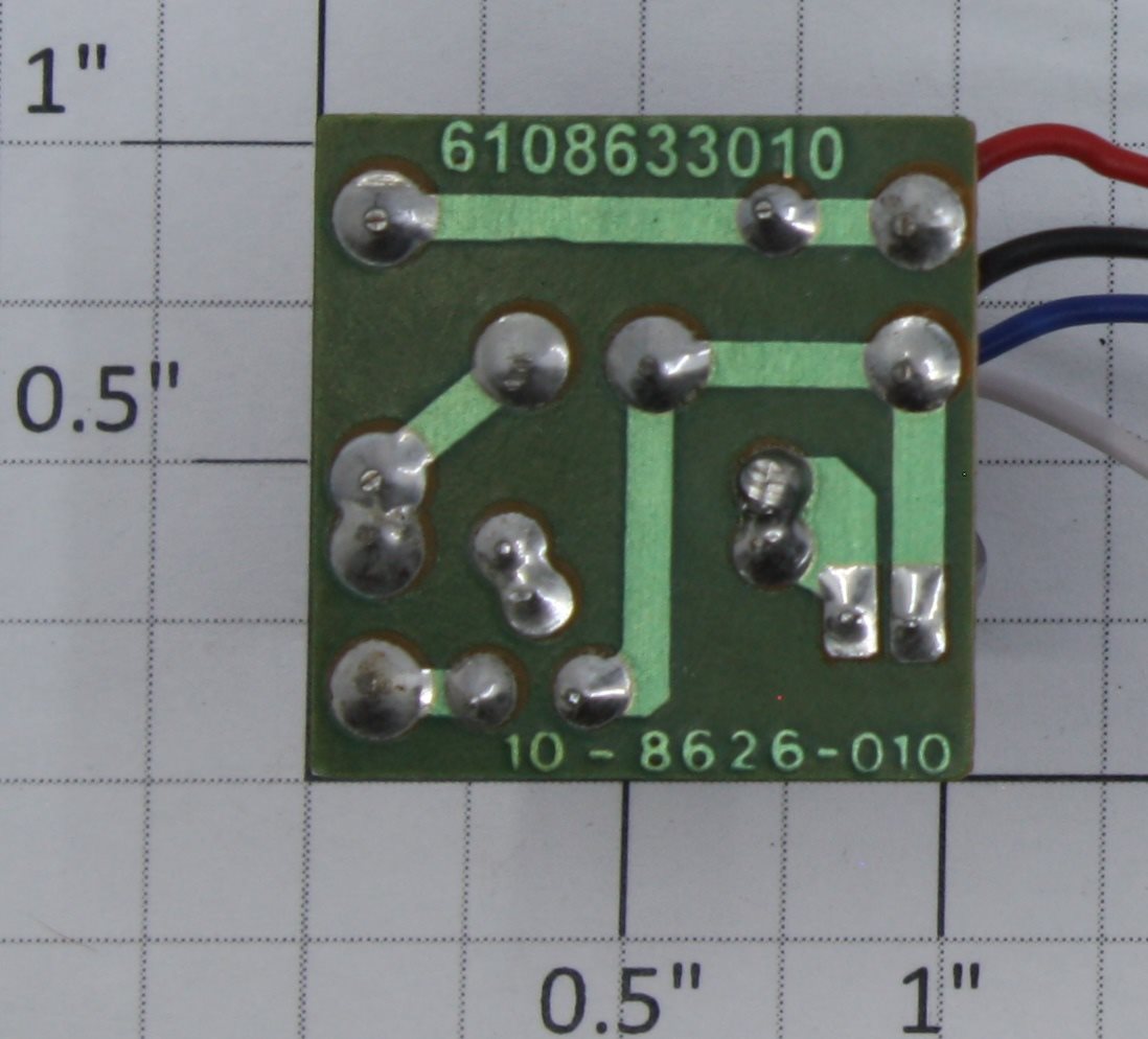 Lionel 6108633010 Whistle PCB Circuit Board Assembly