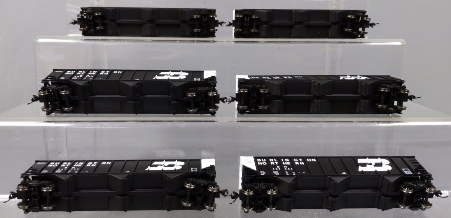 Walthers 932-7873 HO Scale Burlington Northern 3-Bay Coal Hopper (Set of 6) LN/Box