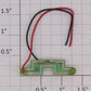 MTH CE-2100015 PCB Circuit Board with 2 Yellow Marker LEDs