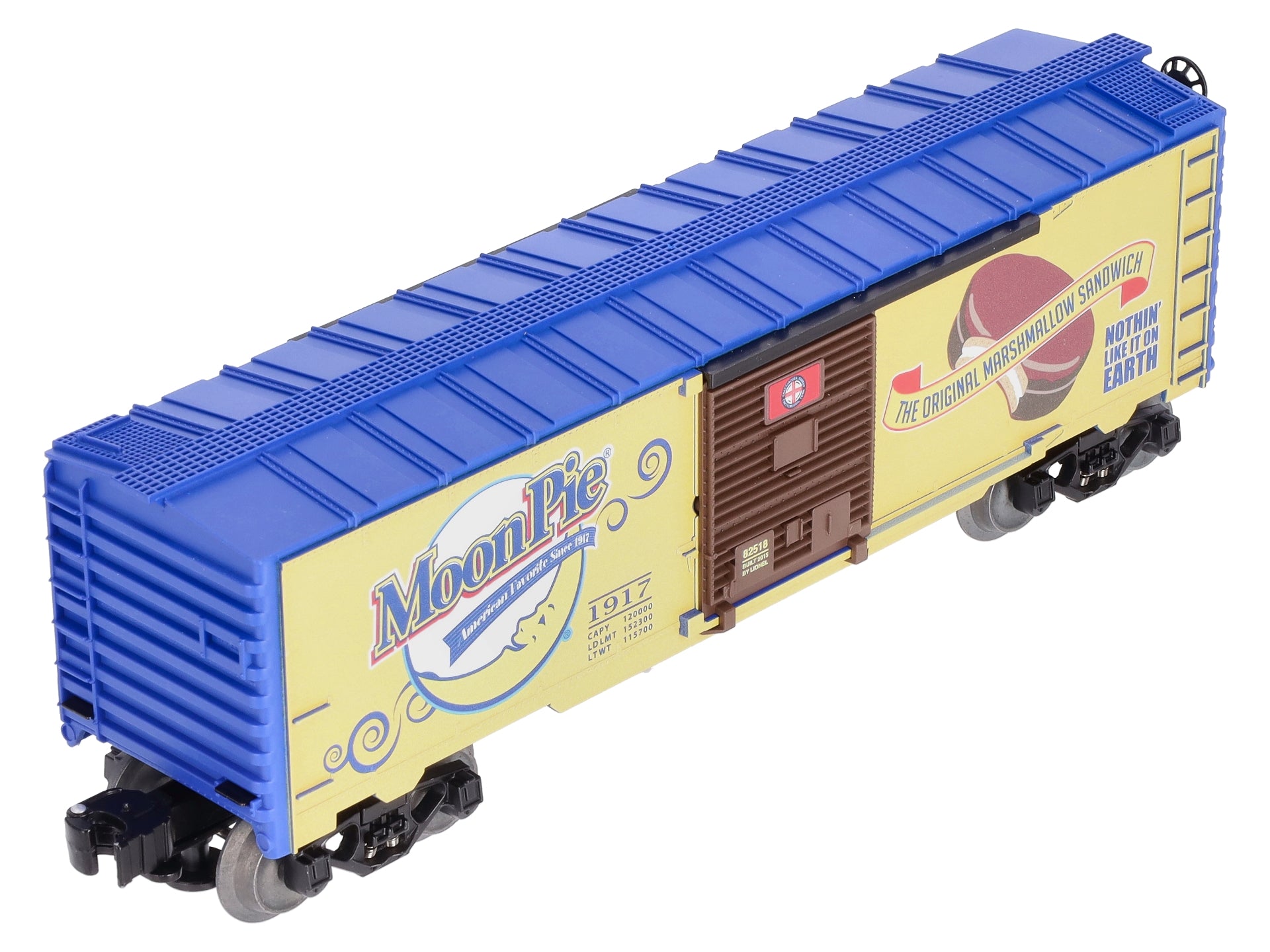 Lionel 6-82518 O Gauge MoonPie Boxcar #1917 – Trainz