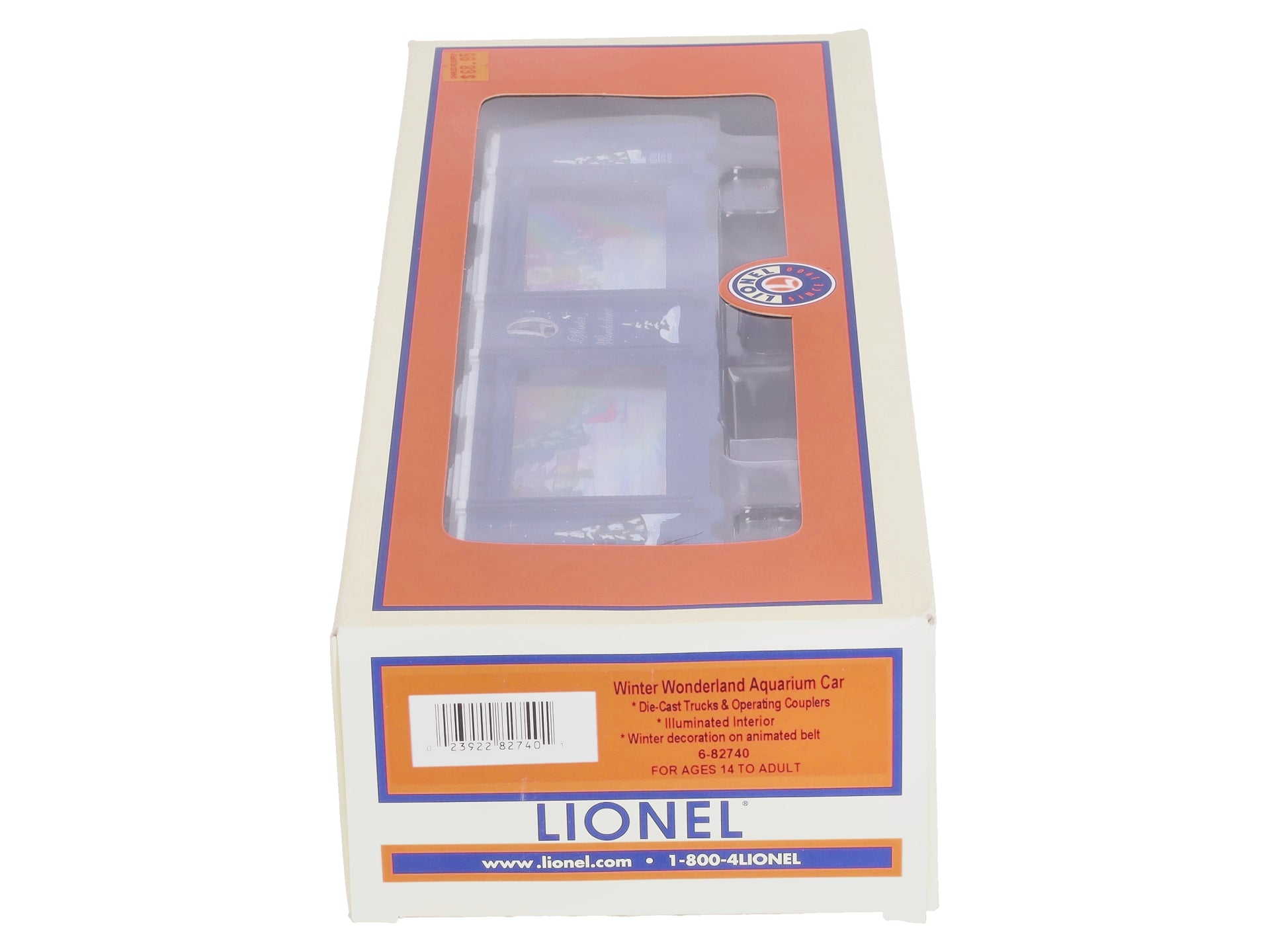 Lionel 6-82740 O Christmas Winter Wonderland Operating Aquarium Car