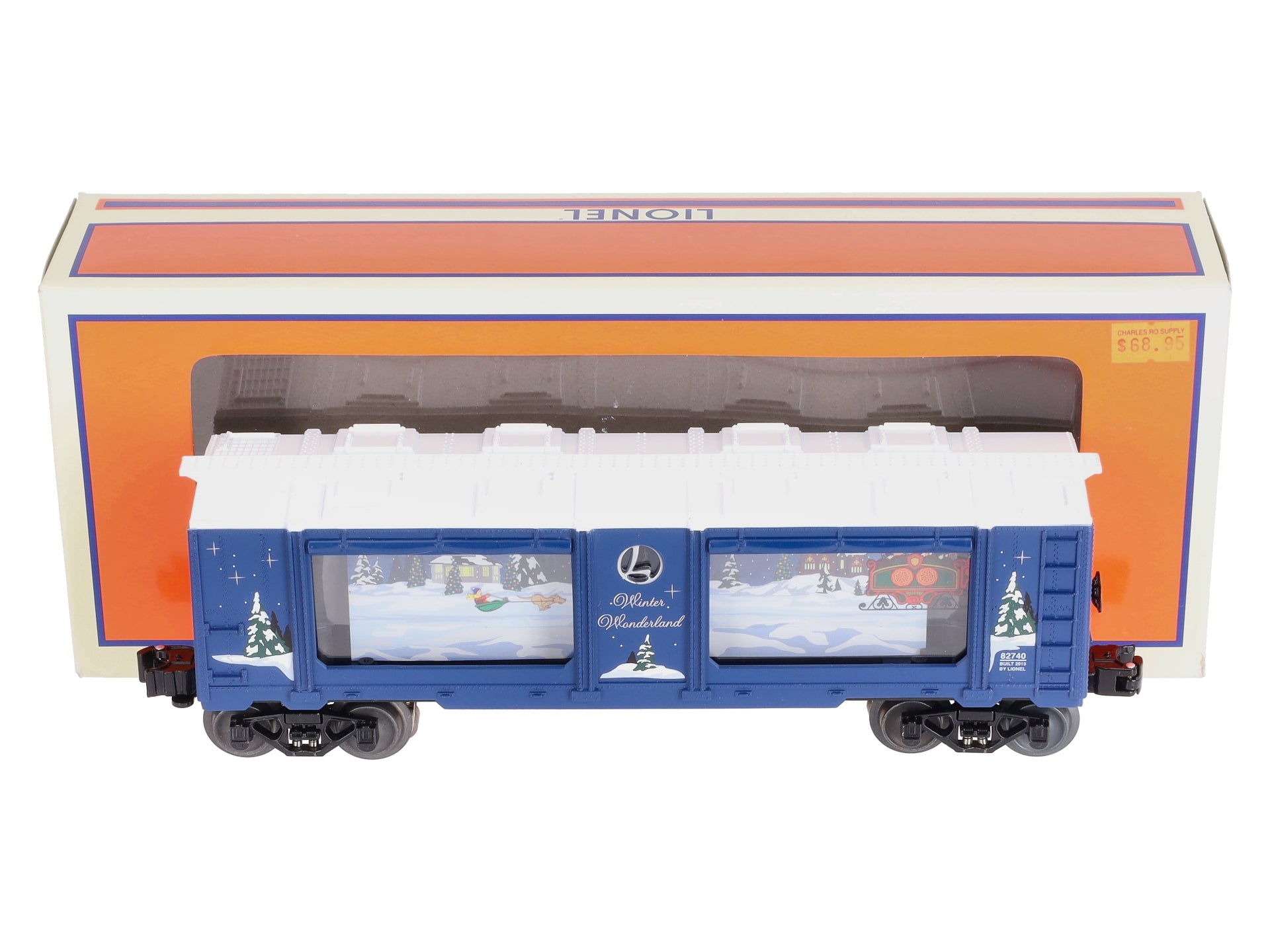 Lionel 6-82740 O Christmas Winter Wonderland Operating Aquarium Car