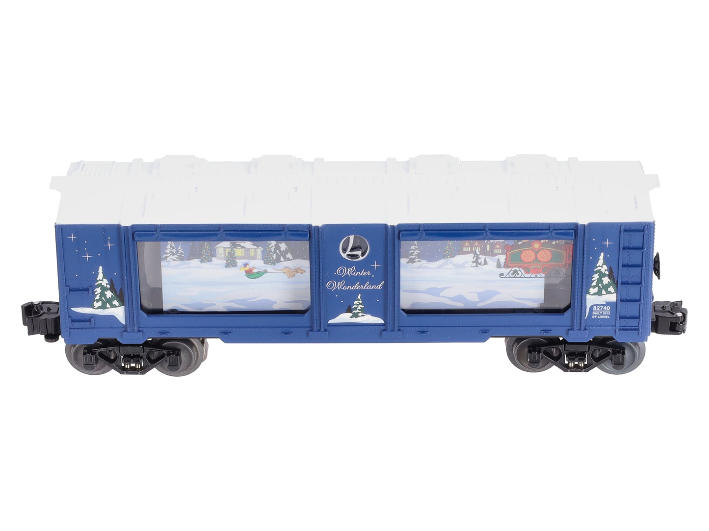 Lionel 6-82740 O Christmas Winter Wonderland Operating Aquarium Car
